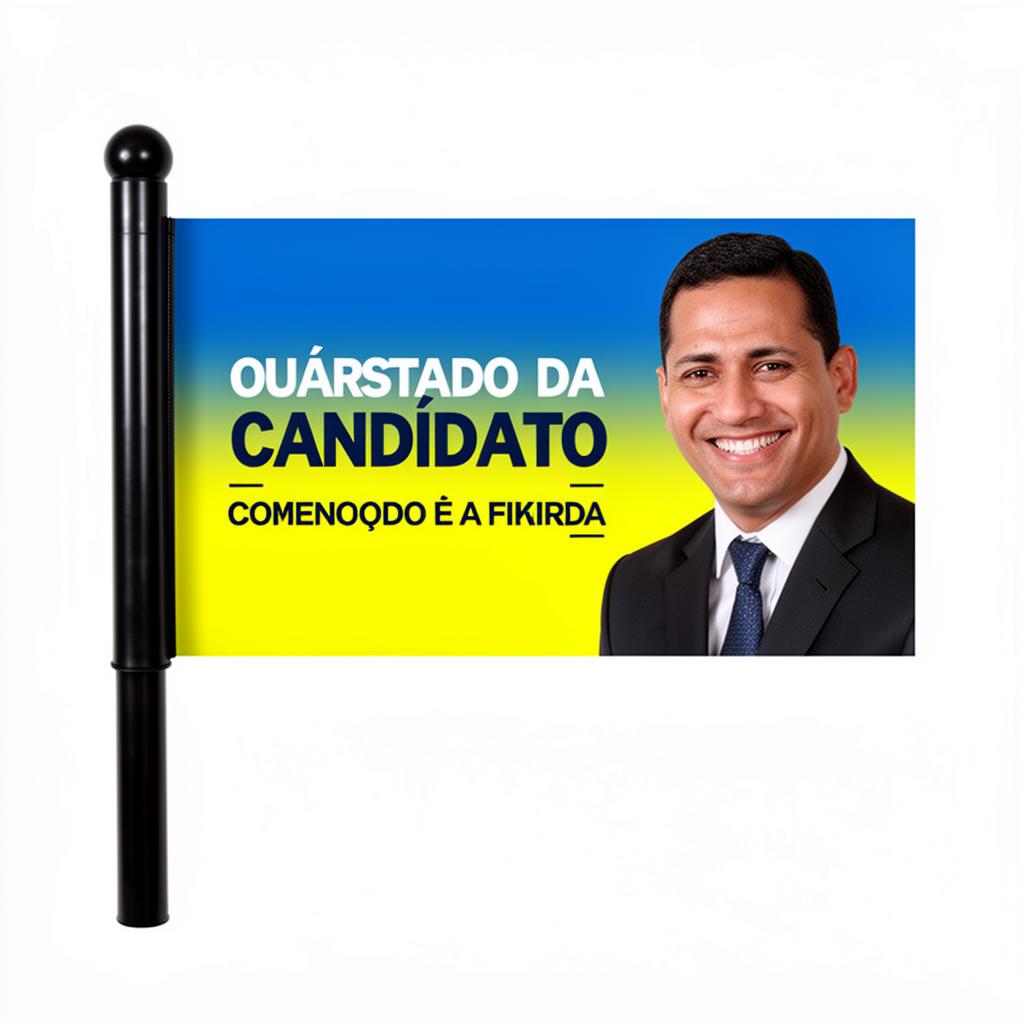 Wind banner Bee2 - Bandeira com Mastro