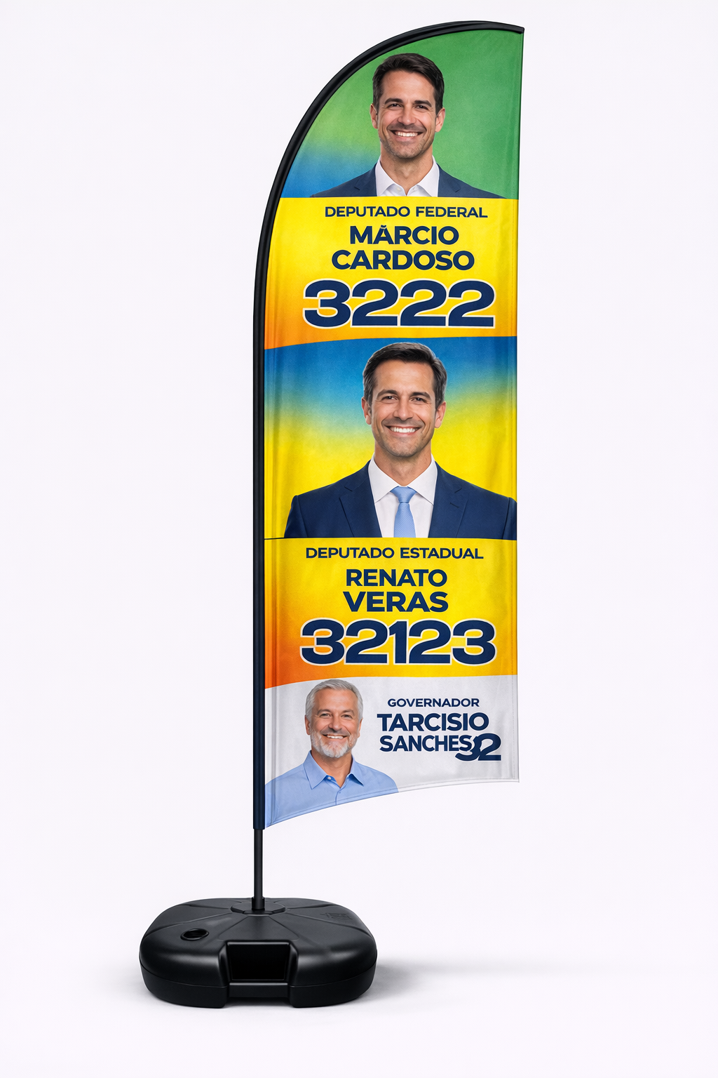 Wind banner Bee2 - Kit Completo